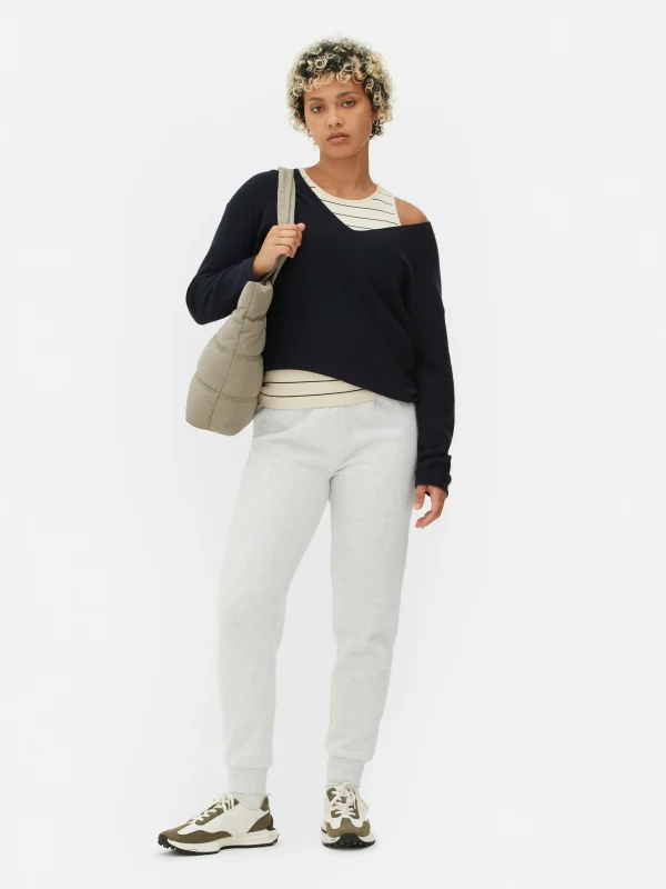 Pull à Manches Longues Et Col Bateau