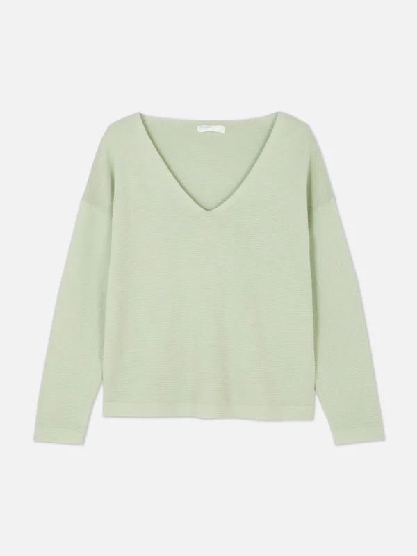 Pull à Manches Longues Et Col Bateau