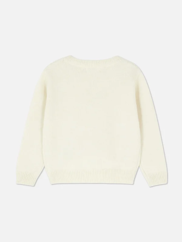 Pull à Nœud En Velours