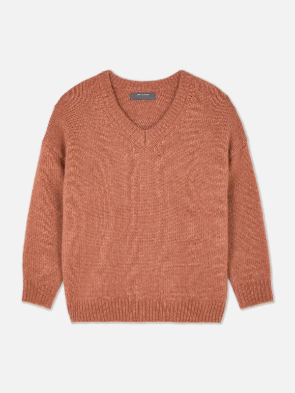 Pull Coupe Regular à Col En V