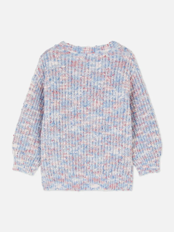 Pull En Maille Côtelée