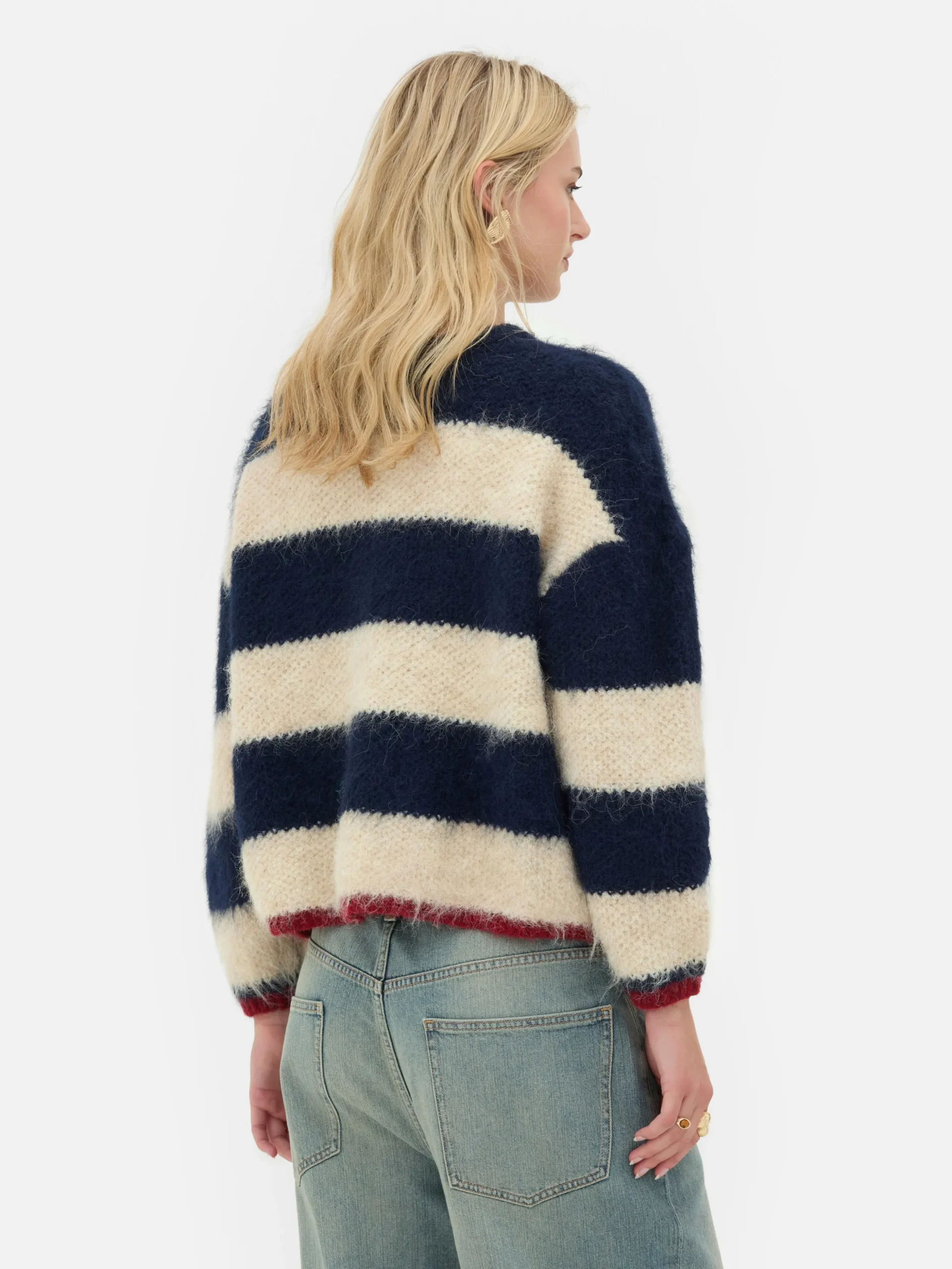 pull_en_maille_duveteuse__2.webp Pull En Maille Duveteuse à Rayures Rita Ora