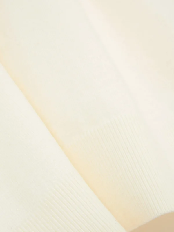 Pull En Maille Fine à Col Ras-du-cou