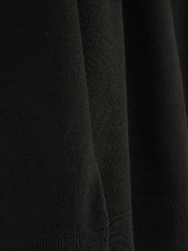 Pull En Maille Fine à Col Ras-du-cou