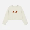 Pull En Maille Ours En Peluche