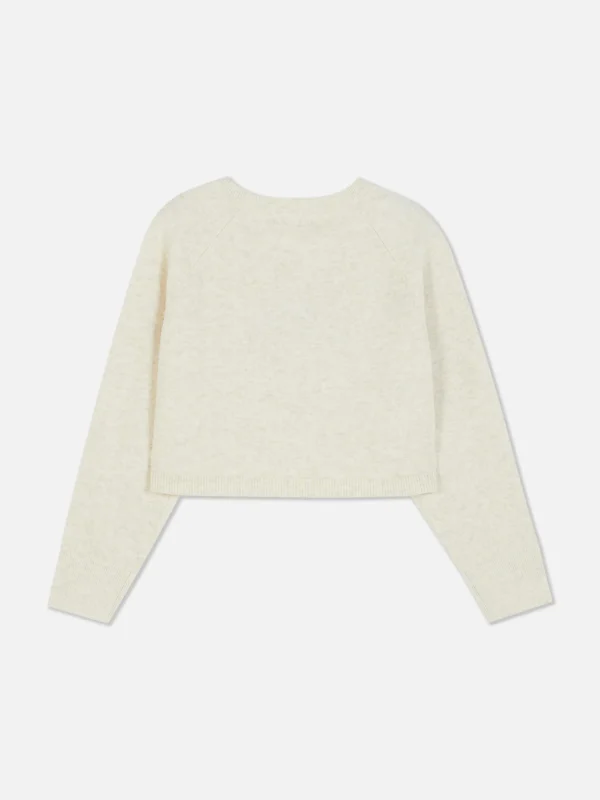 Pull En Maille Ours En Peluche