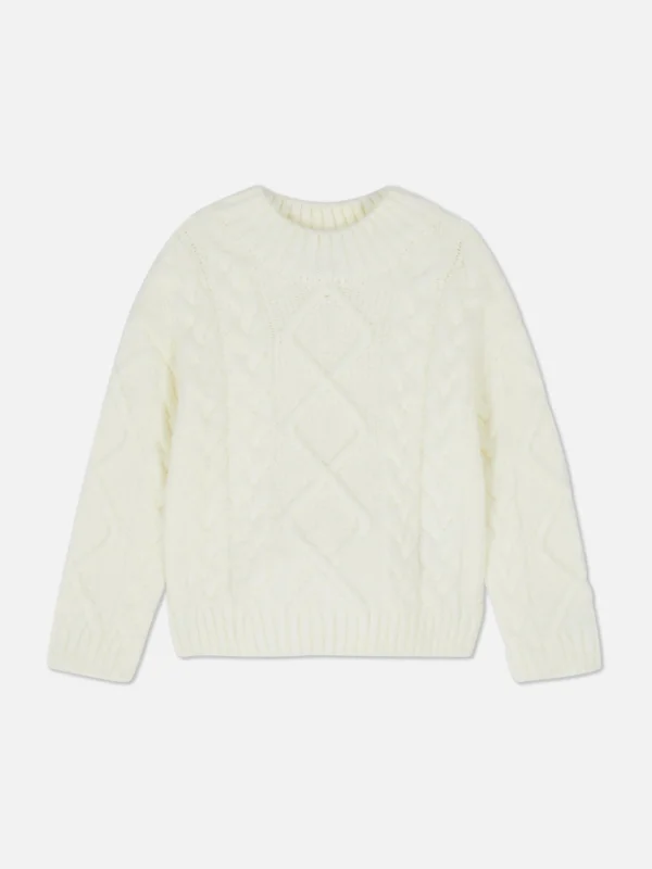 Pull En Maille Torsadée