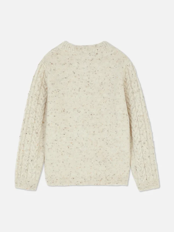 Pull En Maille Torsadée