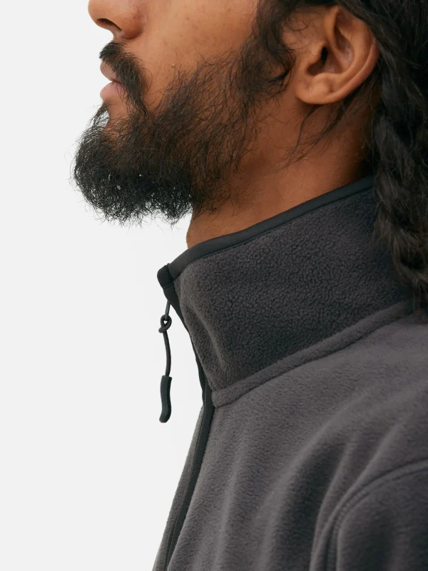 Pull En Molleton à Col Zippé