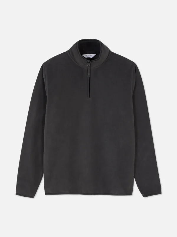 Pull En Molleton à Col Zippé