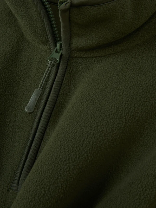 Pull En Molleton à Col Zippé