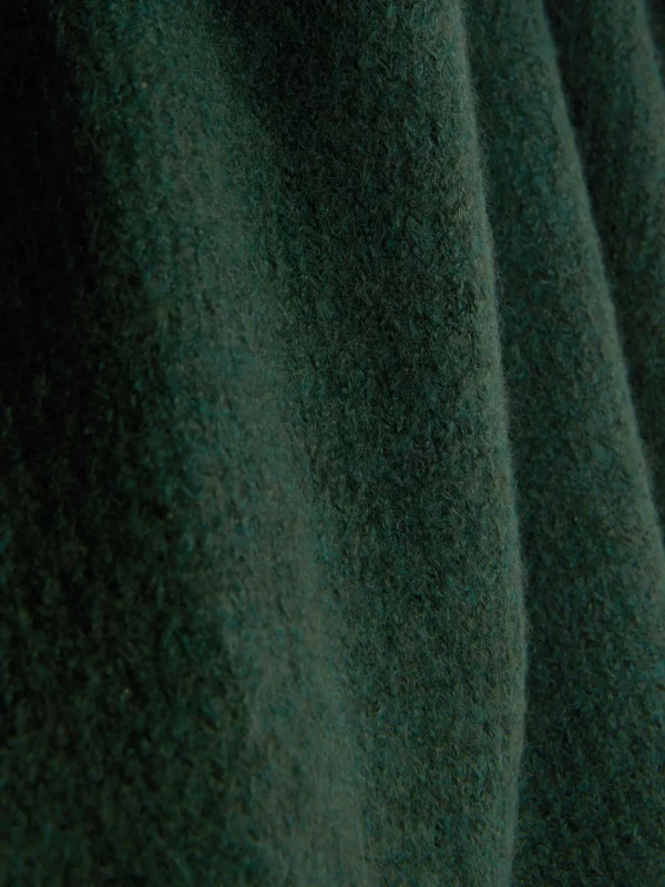 Pull Tricoté Avec Manches à Revers