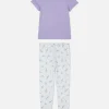 Pyjama à Manches Courtes En Jersey Imprimé