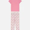 Pyjama à Manches Courtes Et Motif