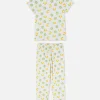 Pyjama à Manches Courtes En Jersey Imprimé