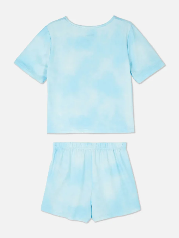 Pyjama à Manches Courtes Tie Dye Disney Lilo & Stitch
