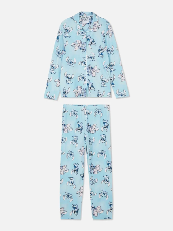 Pyjama à Manches Longues Disney Stitch & Angel