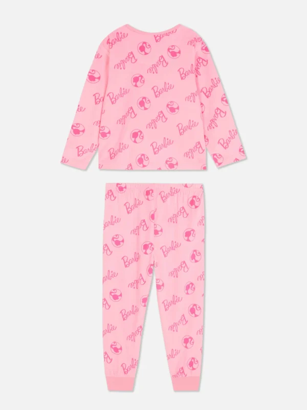 Pyjama Barbie En Tissu Minky