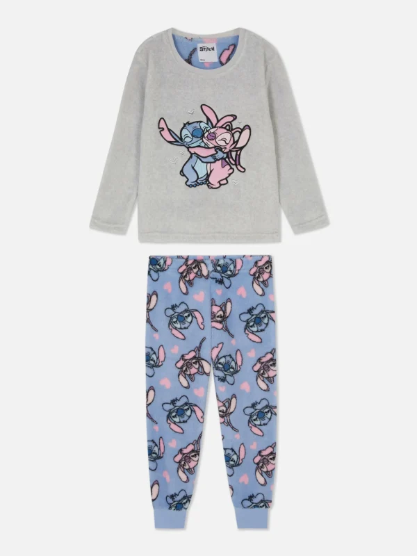 Pyjama Confortable Disney Stitch & Angel Pour Fille