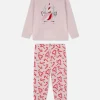 Pyjama De Noël En Molleton à Motif Licorne