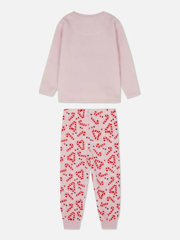 Pyjama De Noël En Molleton à Motif Licorne