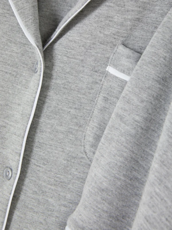 Pyjama En Jersey à Manches Courtes