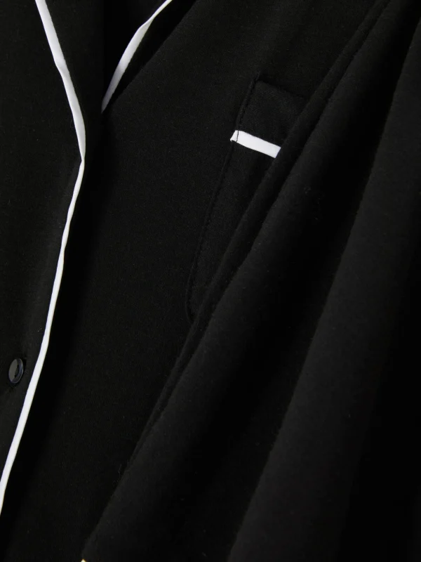 Pyjama En Jersey à Manches Courtes