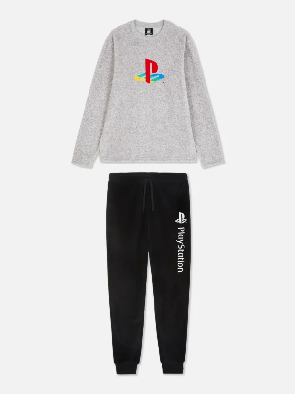 Pyjama En Molleton à Logo PlayStation