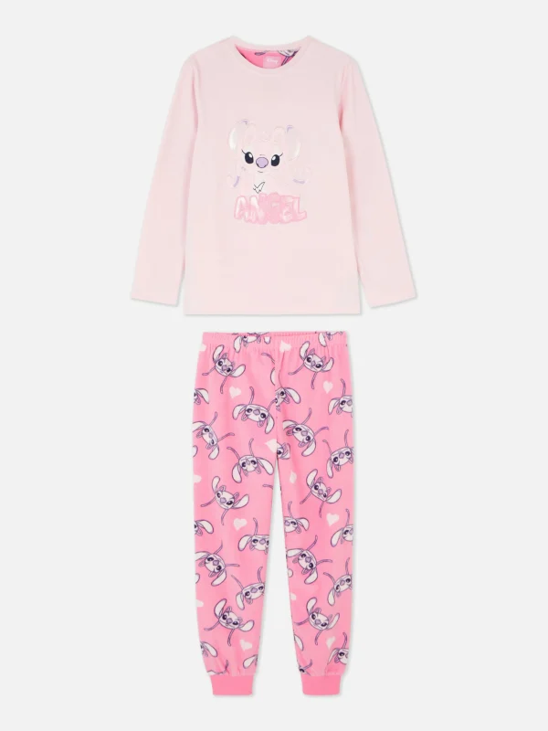 Pyjama En Molleton Disney Lilo & Stitch Angel