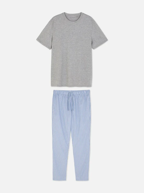 Pyjama En Popeline De Coton