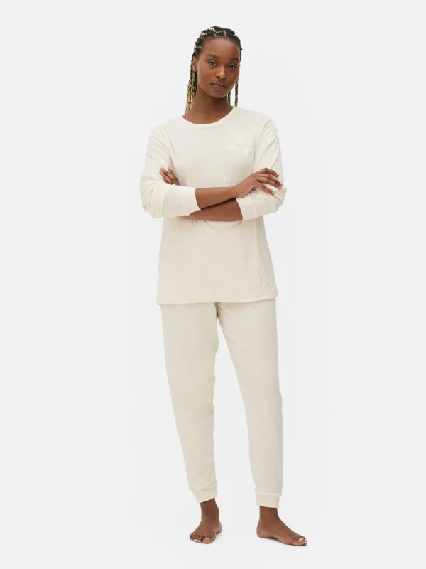 Pyjama En Tissu Minky Duveteux