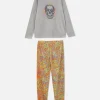 Pyjama En Velours Crâne Et éclaboussures De Peinture