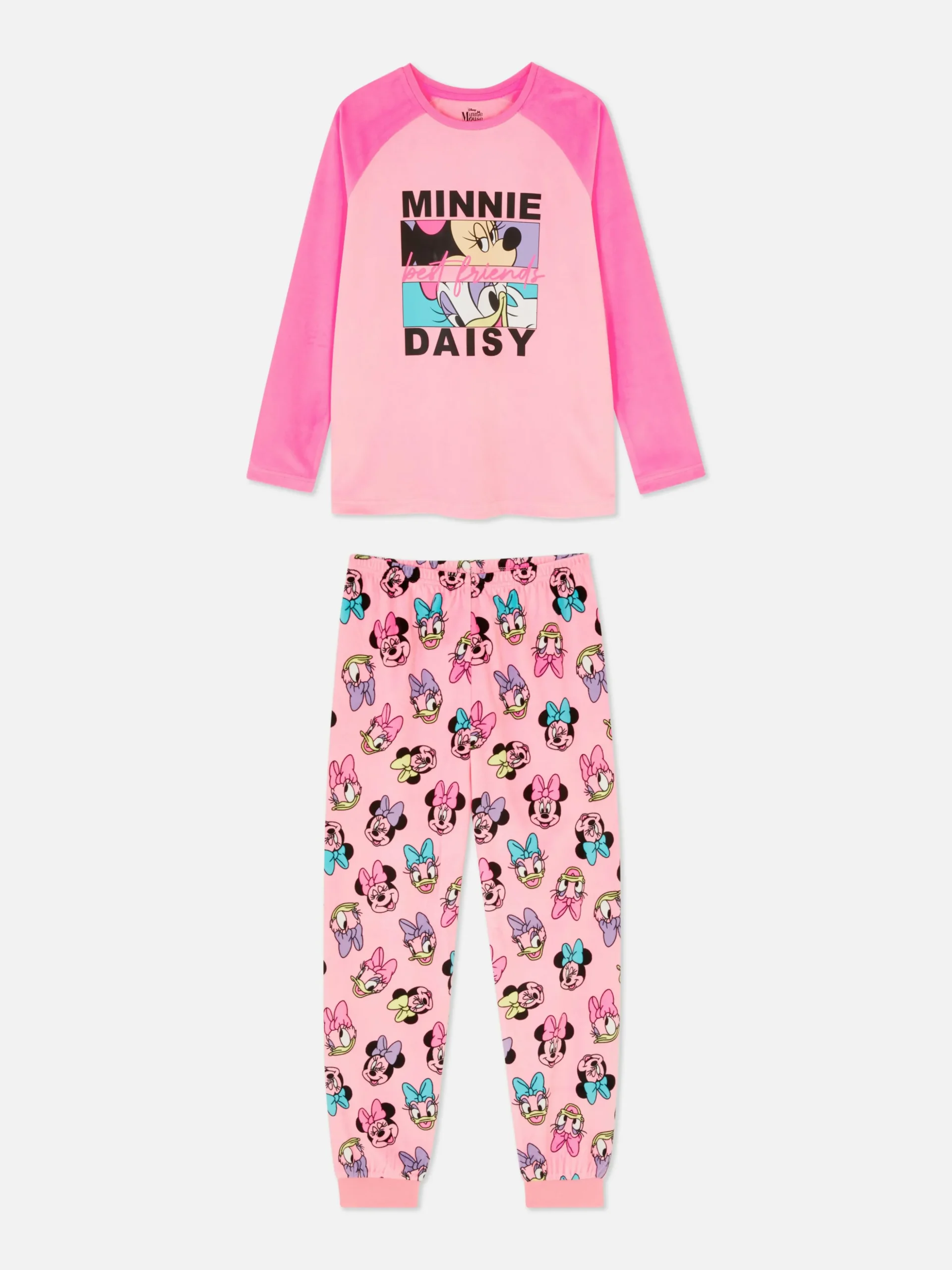 pyjama_en_velours_disney__0.webp Pyjama En Velours Disney Minnie Mouse Et Daisy Duck