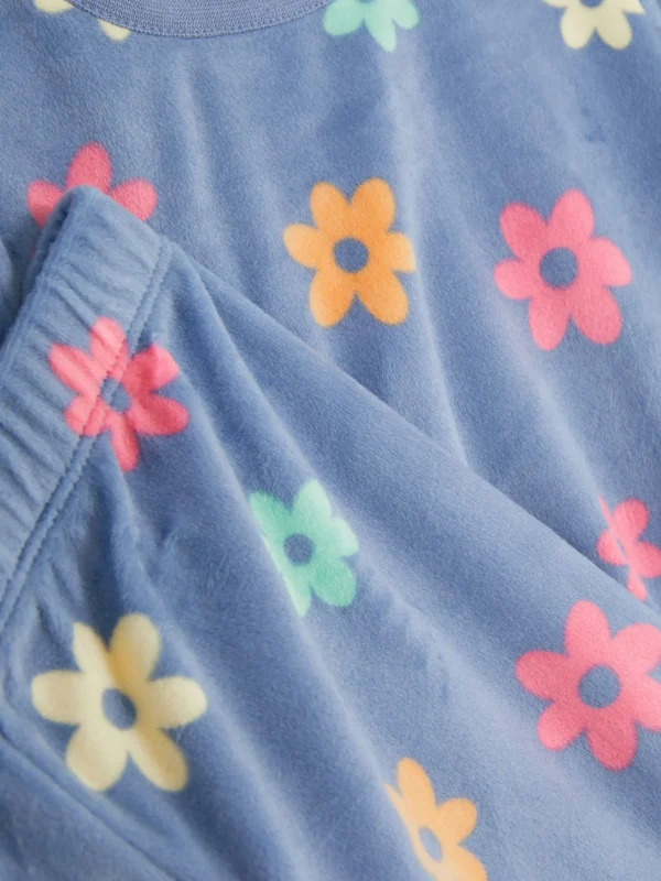 Pyjama En Velours Graphique