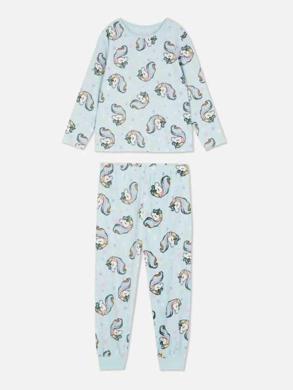 Pyjama Licorne En Velours