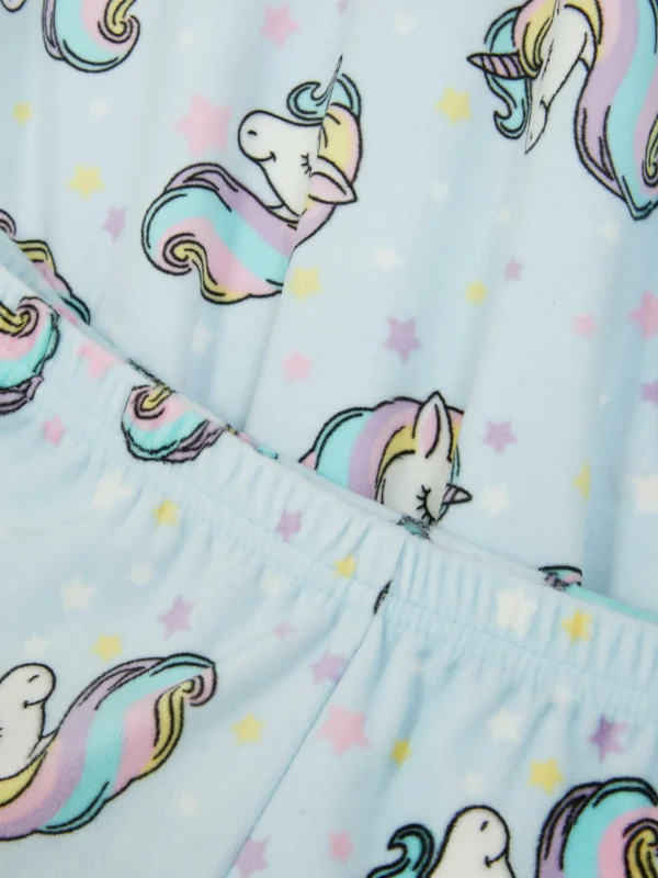 Pyjama Licorne En Velours