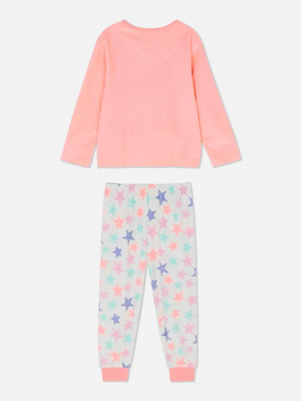 Pyjama Long En Velours Arc-en-ciel