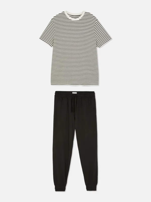 Pyjama Long Texturé