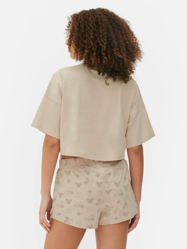 Pyjama Short à Motif Disney Mickey Mouse
