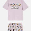 Pyjama Short Et T-shirt Disney Mickey Mouse Et Ses Amis