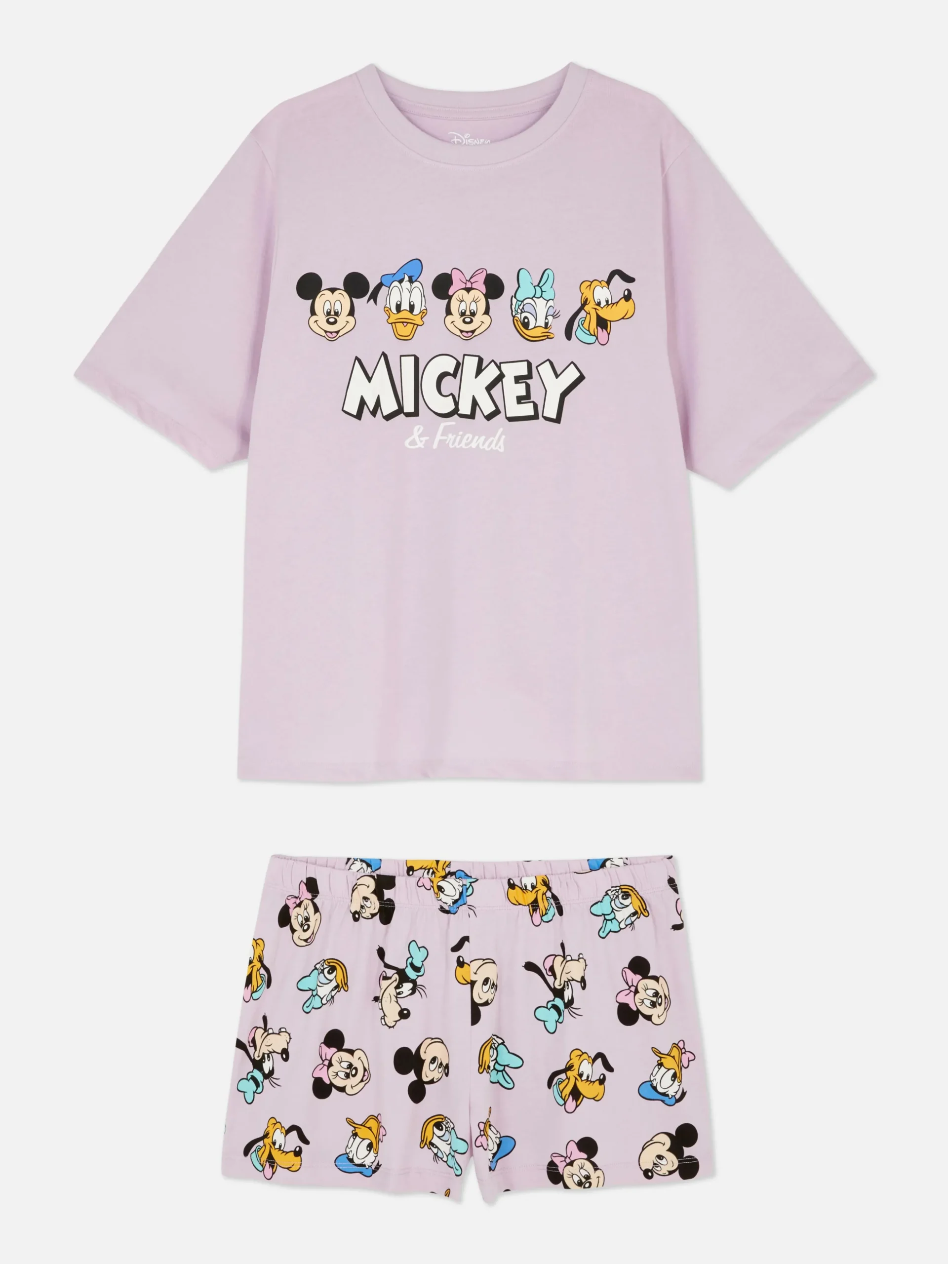 pyjama_short_et_tshirt_di_0.webp Pyjama Short Et T-shirt Disney Mickey Mouse Et Ses Amis