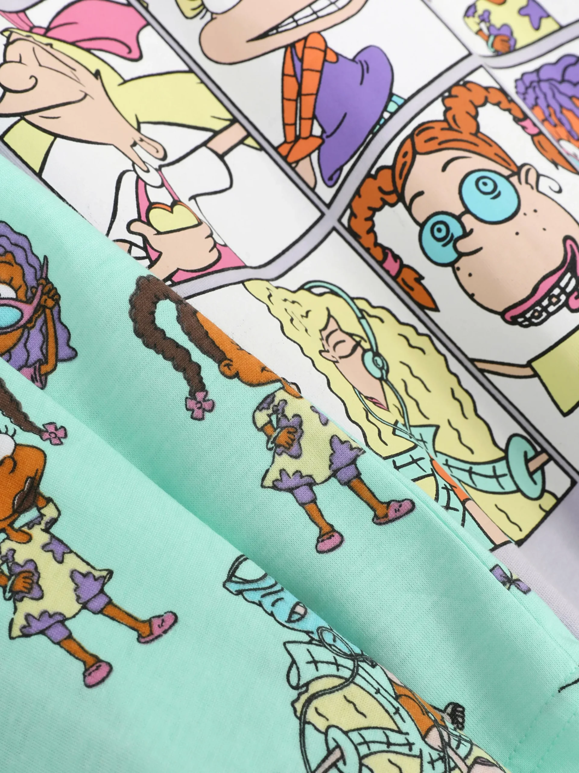 pyjama_short_graphique_ni_1.webp Pyjama Short Graphique Nickelodeon Années 90