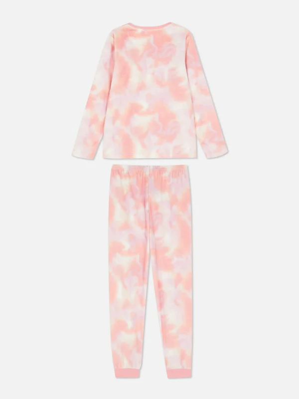 Pyjama Tie Dye En Tissu Minky Chasing Dreams
