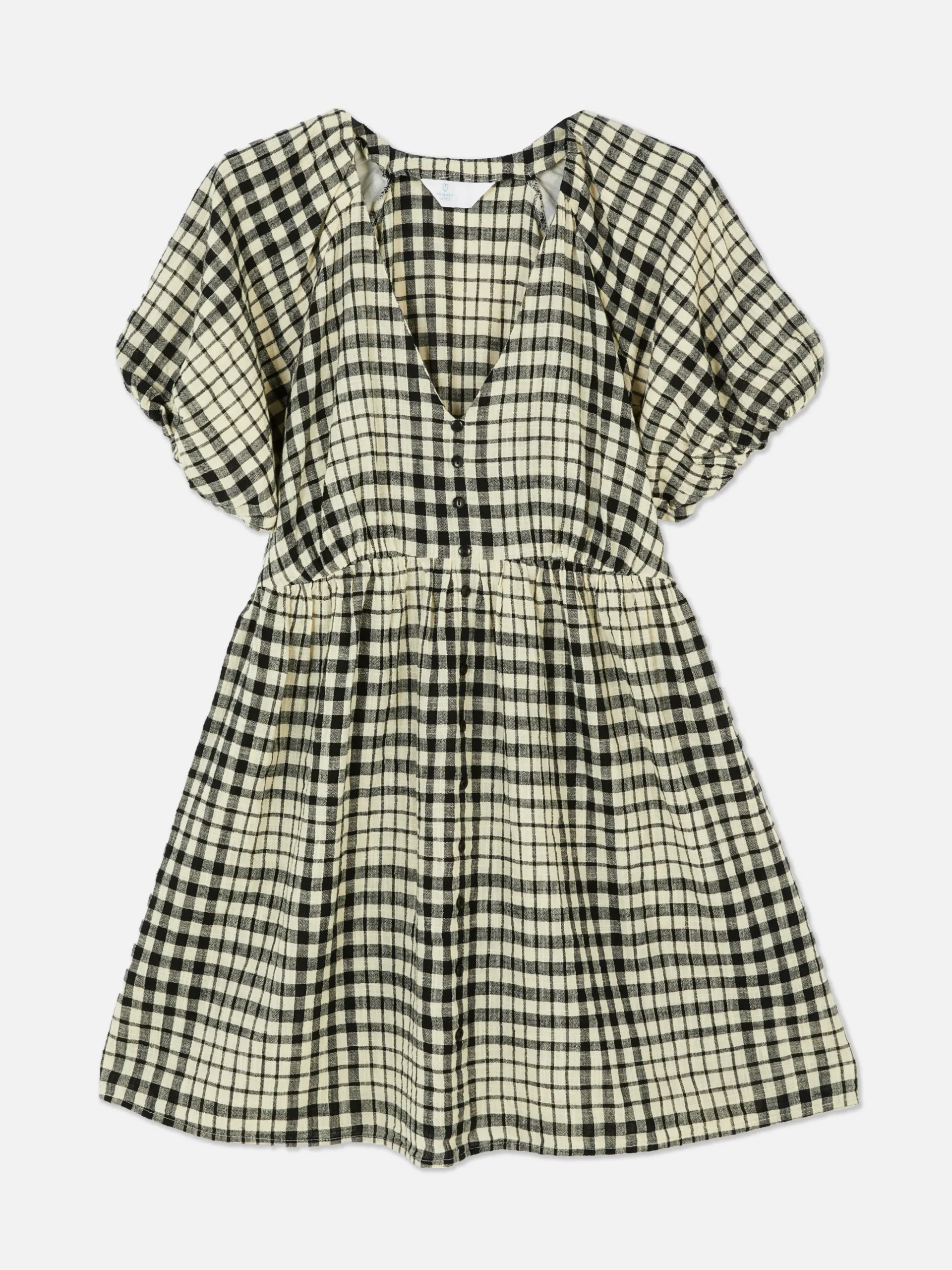 robe__smocks_manches_bouf_4-1.webp Robe à Smocks, Manches Bouffantes Et Col En V