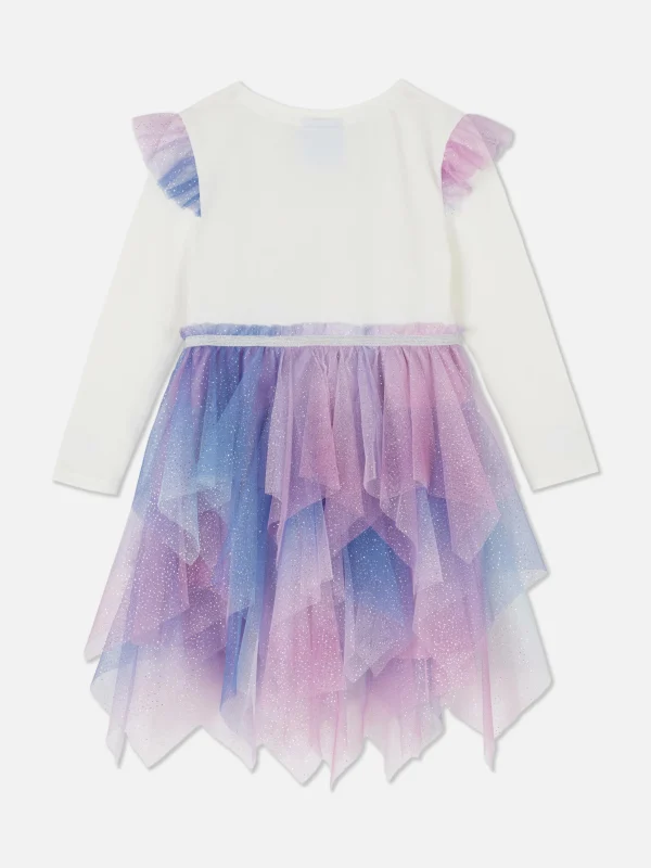 Robe Avec Jupe En Tulle Disney La Reine Des Neiges