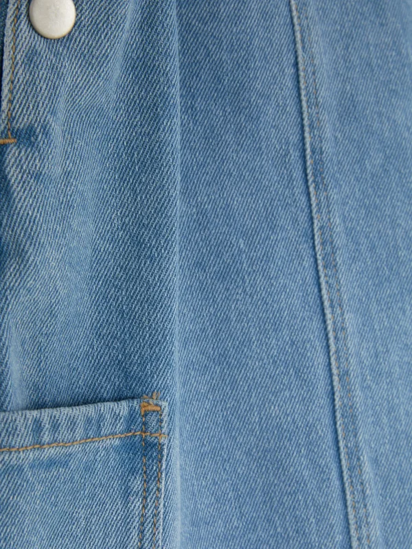 Robe Chasuble En Denim