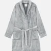 Robe De Chambre Mi-longue Duveteuse