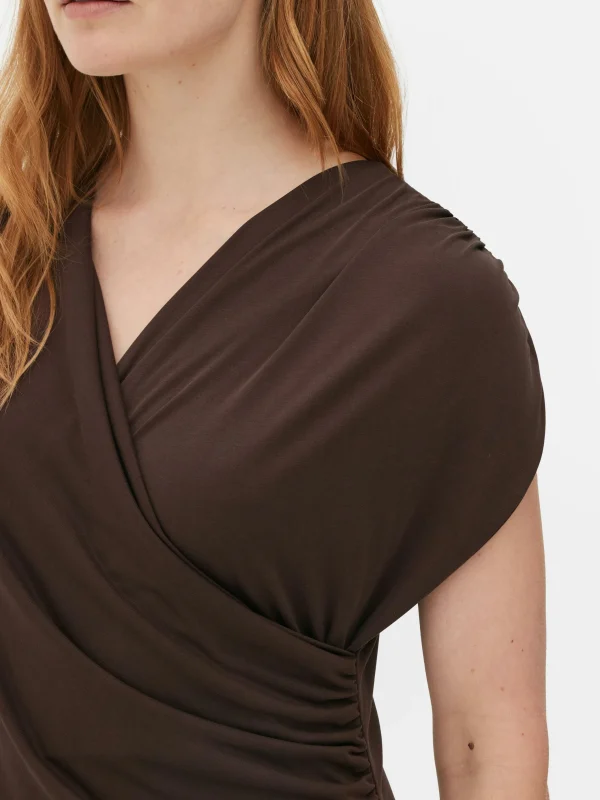 Robe Drapée En Jersey The Edit