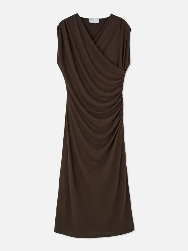 Robe Drapée En Jersey The Edit