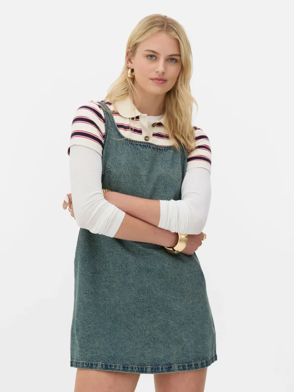 Robe Droite En Denim Rita Ora